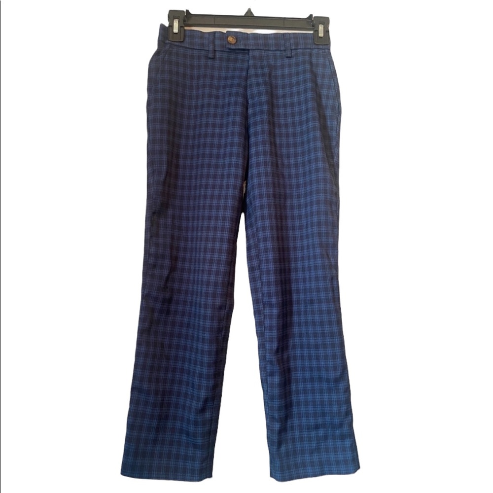 Sahara Club Blue Plaid Boys Pants